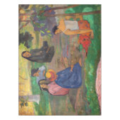 Paul Gauguin - Het gesprek / Les Parau Parau Tafelkleed (Voorkant)