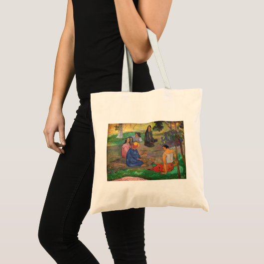 Paul Gauguin - Het gesprek / Les Parau Parau Tote Bag (Voorkant (product))