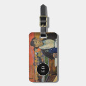 Paul Gauguin - Het Nachtcafé, Arles Bagagelabel (Voorkant verticaal)