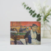 Paul Gauguin - Het Nachtcafé, Arles Briefkaart (Staand voorkant)
