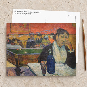 Paul Gauguin - Het nachtcafé, Arles Briefkaart
