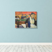 Paul Gauguin - Het Nachtcafé, Arles Canvas Afdruk (Insitu (Houten vloer))