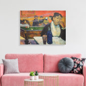 Paul Gauguin - Het Nachtcafé, Arles Canvas Afdruk (Insitu (Woonkamer))
