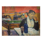 Paul Gauguin - Het Nachtcafé, Arles Foto Afdruk (Voorkant)