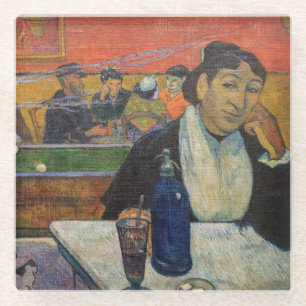Paul Gauguin - Het Nachtcafé, Arles Glazen Onderzetter