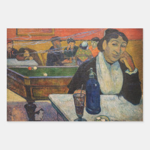 Paul Gauguin - Het Nachtcafé, Arles Inpakpapier Vel