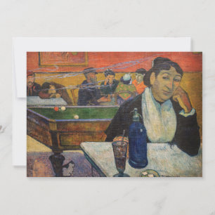 Paul Gauguin - Het nachtcafé, Arles Kaart