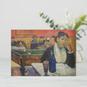 Paul Gauguin - Het Nachtcafé, Arles Kaart (Staand voorkant)