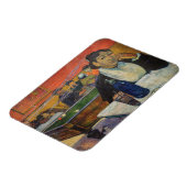 Paul Gauguin - Het Nachtcafé, Arles Magneet (Linkerzijde)