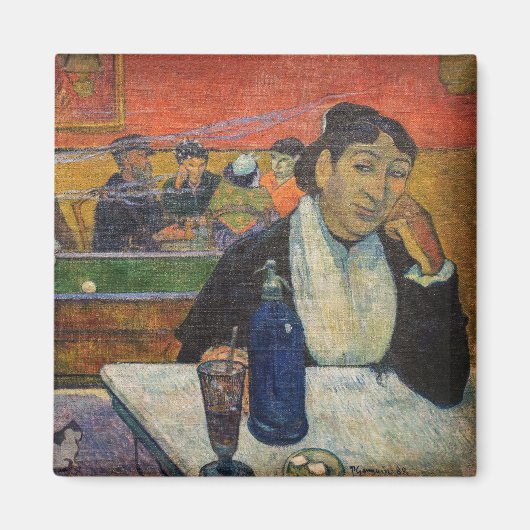 Paul Gauguin - Het Nachtcafé, Arles Magneet (Voorkant)