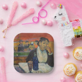 Paul Gauguin - Het Nachtcafé, Arles Papieren Bordje (Feest)