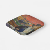 Paul Gauguin - Het Nachtcafé, Arles Papieren Bordje (Gebogen)
