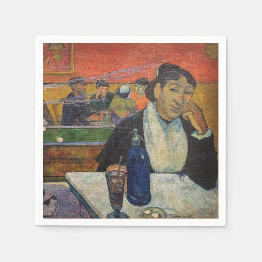 Paul Gauguin - Het Nachtcafé, Arles Servet (Voorkant)