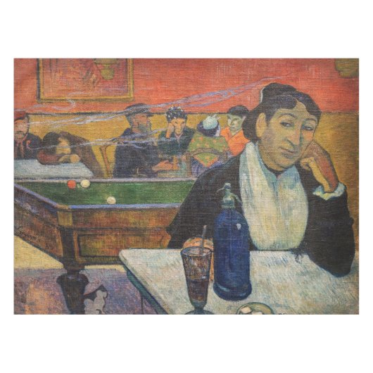 Paul Gauguin - Het Nachtcafé, Arles Tafelkleed (Voorkant (Horizontaal))