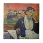 Paul Gauguin - Het Nachtcafé, Arles Tegeltje (Voorkant)