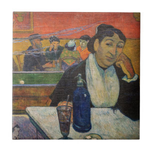 Paul Gauguin - Het Nachtcafé, Arles Tegeltje