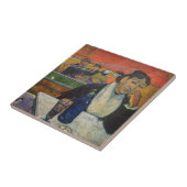 Paul Gauguin - Het Nachtcafé, Arles Tegeltje (Zijkant)