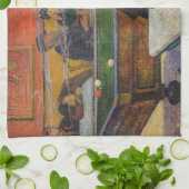 Paul Gauguin - Het Nachtcafé, Arles Theedoek (Gevouwen)