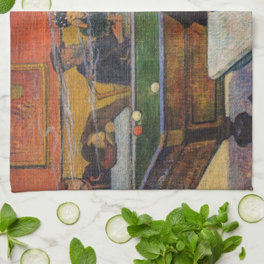 Paul Gauguin - Het Nachtcafé, Arles Theedoek (Gevouwen)