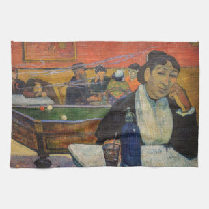 Paul Gauguin - Het Nachtcafé, Arles Theedoek