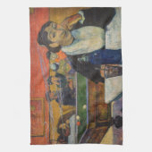 Paul Gauguin - Het Nachtcafé, Arles Theedoek (Verticaal)