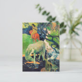 Paul Gauguin, Het witte paard Briefkaart (Staand voorkant)