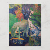 Paul Gauguin - Het witte paard Briefkaart (Voorkant)