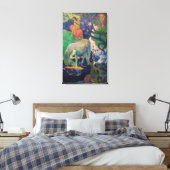 Paul Gauguin - Het witte paard Canvas Afdruk (Insitu (Slaapkamer))
