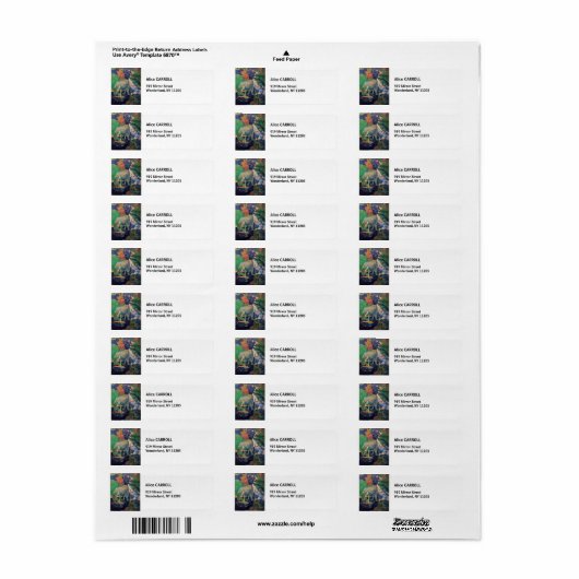 Paul Gauguin - Het witte paard Etiket (Full Sheet)