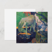Paul Gauguin - Het witte paard Kaart (Voorkant / Achterkant)