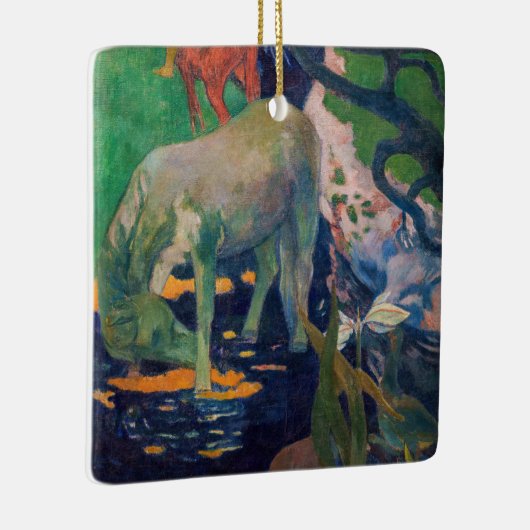 Paul Gauguin - Het witte paard Keramisch Ornament (Rechts)