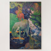 Paul Gauguin - Het witte paard Legpuzzel (Verticaal)
