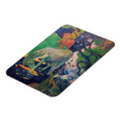 Paul Gauguin - Het witte paard Magneet (Linkerzijde)