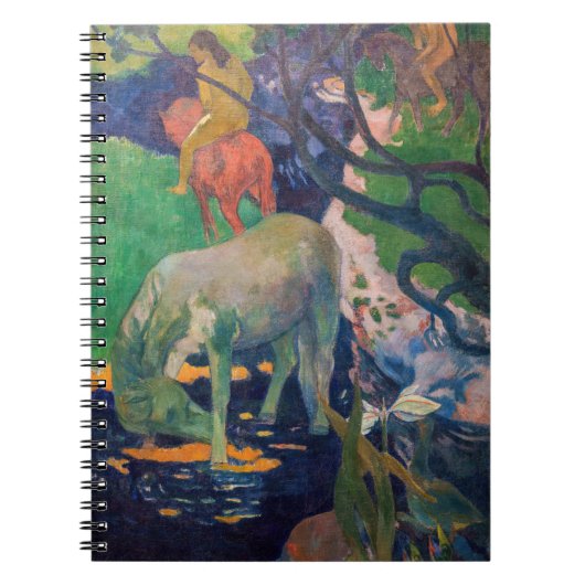 Paul Gauguin - Het witte paard Notitieboek (Voorkant)