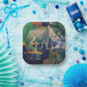 Paul Gauguin - Het witte paard Papieren Bordje (Feest)