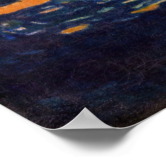 Paul Gauguin - Het witte paard Poster (Hoek)