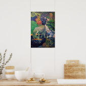 Paul Gauguin - Het Witte Paard Poster (Keuken)