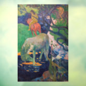 Paul Gauguin - Het witte paard Raamsticker (Vel 3)