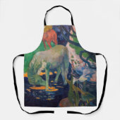 Paul Gauguin - Het witte paard Schort (Voorkant)