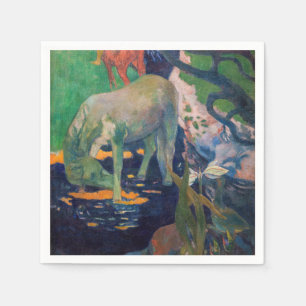 Paul Gauguin - Het witte paard Servet