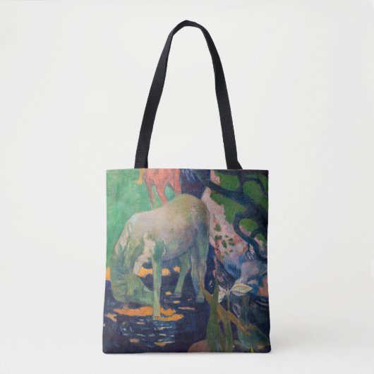 Paul Gauguin - Het witte paard Tote Bag (Voorkant)