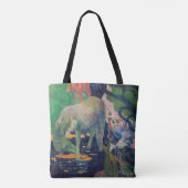 Paul Gauguin - Het witte paard Tote Bag (Achterkant)