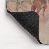 Paul Gauguin | Horseman op de strand van 1902 Muismat (Hoek)