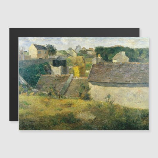Paul Gauguin Huizen op Vaugirard (Voorkant / Achterkant)