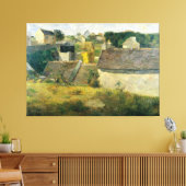 Paul Gauguin Huizen op Vaugirard Canvas Afdruk (Insitu (Woonkamer))