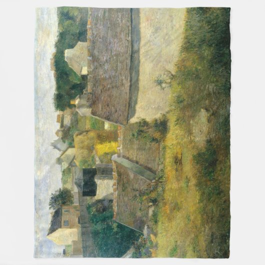 Paul Gauguin Huizen op Vaugirard Fleece Deken (Voorkant)