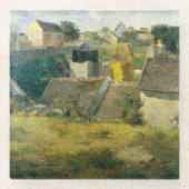 Paul Gauguin Huizen op Vaugirard Glazen Onderzetter (Voorkant)