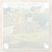 Paul Gauguin Huizen op Vaugirard Glazen Onderzetter (Achterkant)