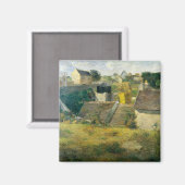 Paul Gauguin Huizen op Vaugirard Magneet (Voorkant / Achterkant)