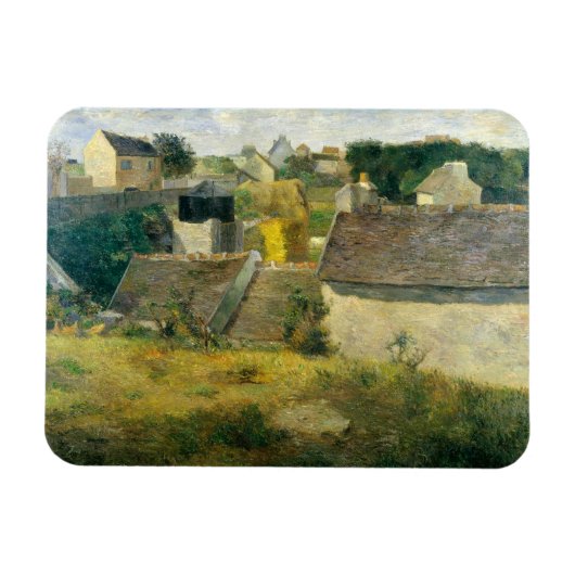 Paul Gauguin Huizen op Vaugirard Magneet (Horizontaal)